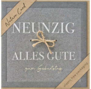 CARTE VOEUX BSB NATURE CARD HAPPY BIRTHDAY 90