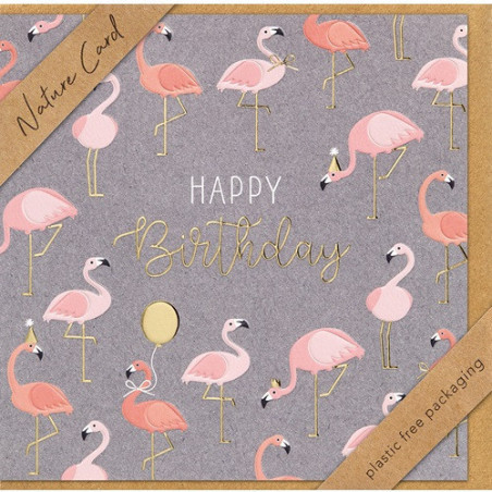 CARTE VOEUX BSB NATURE CARD HAPPY BIRTHDAY