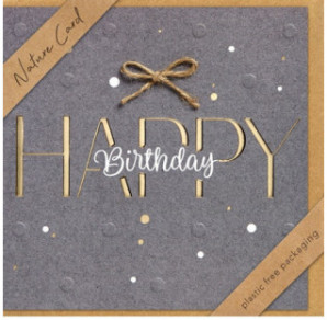 CARTE VOEUX BSB NATURE CARD HAPPY BIRTHDAY