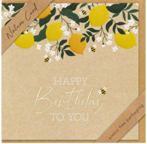 CARTE VOEUX BSB NATURE CARD HAPPY BIRTHDAY