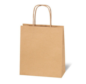 SACHET BSB 21X18X8CM KRAFT BRUN