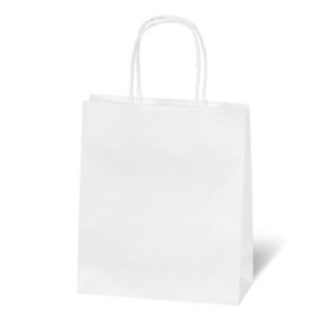 SACHET BSB 21X18X8CM KRAFT BLANC