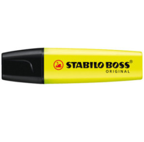 SURLIGNEUR STABILO BOSS JAUNE