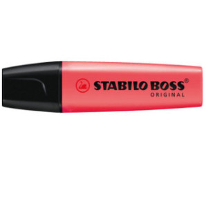 SURLIGNEUR STABILO BOSS ROUGE