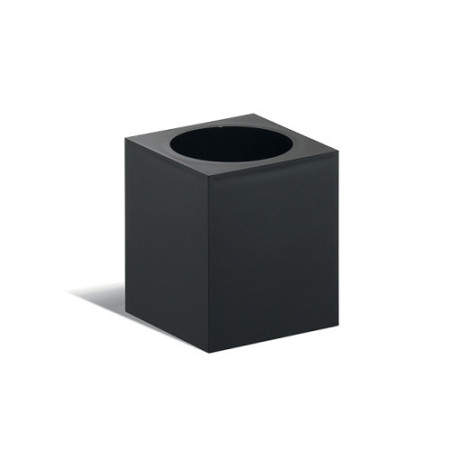 POT A CRAYONS DURABLE CUBO NOIR