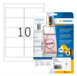 ETIQUETTE HERMA A4 96X50,8MM 25FLS