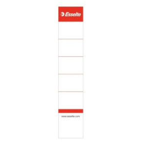 DOS CLASSEUR ESSELTE CARTON 8108 5CM BLANC VRAC