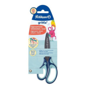 CISEAUX ENFANTS PELIKAN 14CM GAUCHER BLEU (100401620)