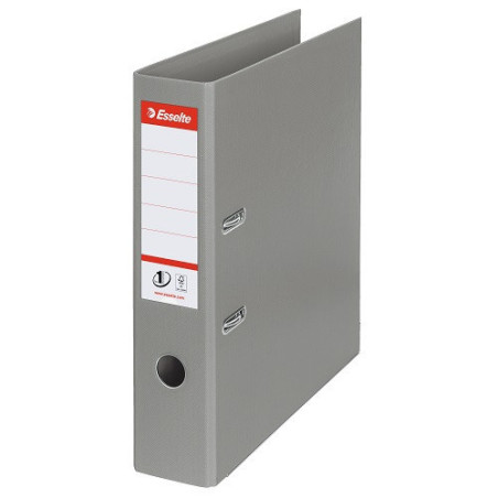 CLASSEUR ESSELTE PP 7,5CM GRIS