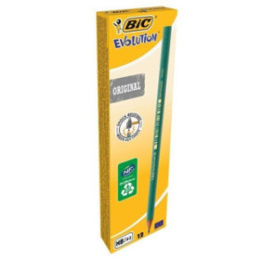 CRAYON NOIR BIC EVOLUTION 650 HB