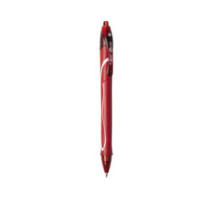 ROLLER BIC GEL-OCITY QUICK DRY ROUGE