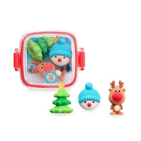 TRENDHAUS NOEL GOMME HIVER 3PCS ASS.