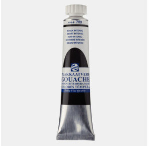 GOUACHE TALENS 20ML N°703 3PCS NOIR