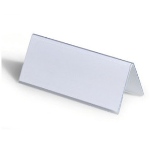 PORTE-NOM DURABLE 61X150MM SEMI-RIGIDE