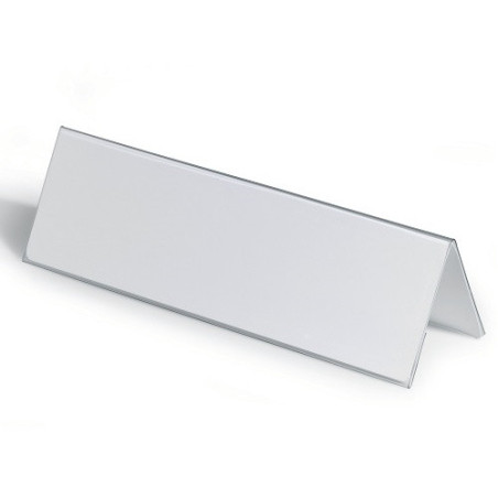 PORTE-NOM DURABLE 105X297MM SEMI-RIGIDE