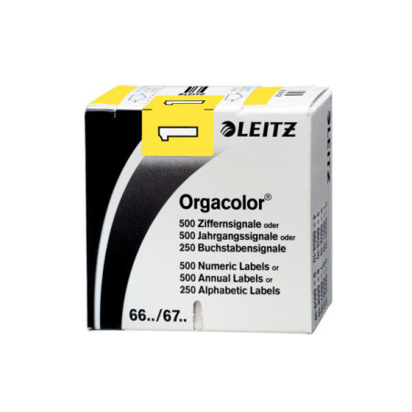 ETIQUETTE LEITZ CHIFFRE 1,BTE.500PCS