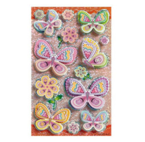 AUTOCOLLANT BSB CREATIVE-STICKER PAPILLONS