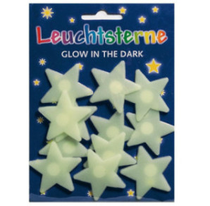 AUTOCOLLANT BSB GLOW IN THE DARK ETOILES 12PCS