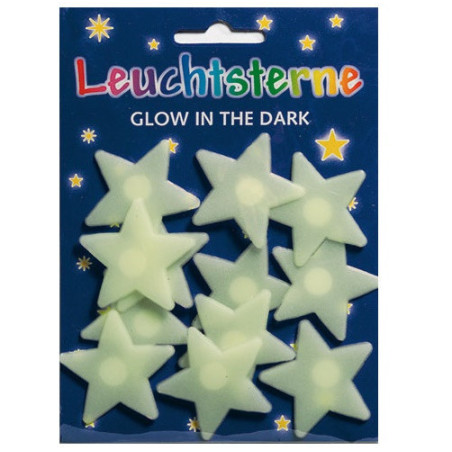 AUTOCOLLANT BSB GLOW IN THE DARK ETOILES 12PCS