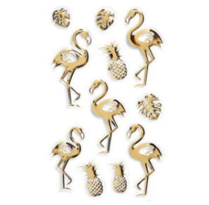 AUTOCOLLANT BSB CREATIVE-STICKER FLAMINGO