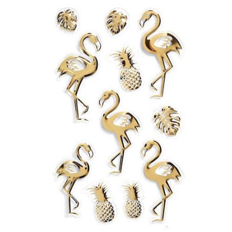 AUTOCOLLANT BSB CREATIVE-STICKER FLAMINGO