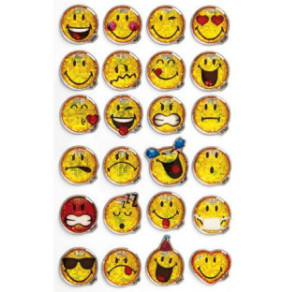 AUTOCOLLANT BSB CREATIVE-STICKER SMILEY