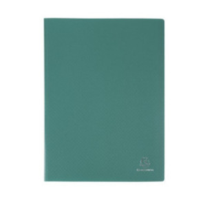 ALBUM PRESENT. A4 EXACOMPTA 60 POCH. VERT FONCE