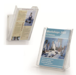 PRESENTOIR DOCUMENTS DURABLE COMBIBOXX A4 TRANSP.