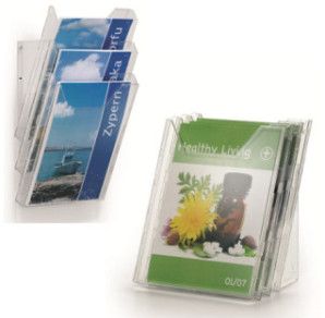 PRESENTOIR DOCUMENTS DURABLE COMBIBOXX A4 SET L TRANSP.