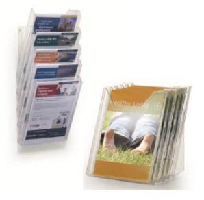 PRESENTOIR DOCUMENTS DURABLE COMBIBOXX A4 SET XL TRANSP.