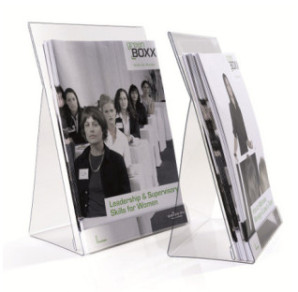 PRESENTOIR DOCUMENTS DURABLE A4 TRANSP.