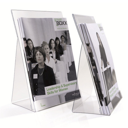 PRESENTOIR DOCUMENTS DURABLE A4 TRANSP.