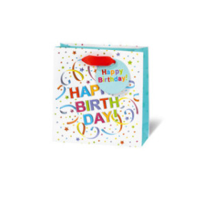 SACHET BSB 14,5X15X6CM HAPPY BIRTHDAY FUN