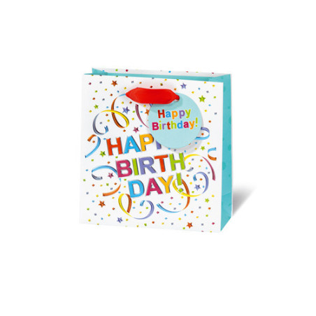 SACHET BSB 14,5X15X6CM HAPPY BIRTHDAY FUN