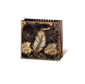 SACHET BSB 14,5X15X6CM BLACK TROPIC
