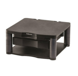 SUPPORT MONITOR FELLOWES PREMIUM PLUS GRIS FONCE