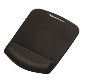 TAPIS-SOURIS AVEC REPOSE-POIGNET FELLOWES PLUSH-TOUCH NOIR