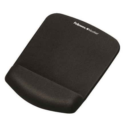 TAPIS-SOURIS AVEC REPOSE-POIGNET FELLOWES PLUSH-TOUCH NOIR