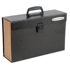 TRIEUR ACCORDEON BANKERS BOX 19 COMP. NOIR