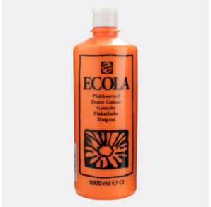 GOUACHE ECOLA 1000ML N°235 ORANGE