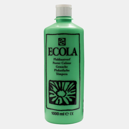 GOUACHE ECOLA 1000ML N°601 VERT CLAIR