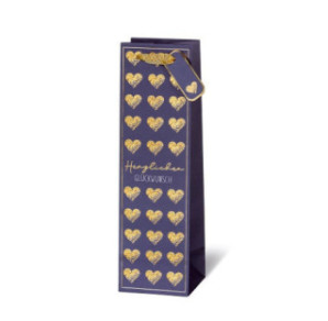 SACHET BSB BOUT. 36X10,5X10CM ELEGANT HEARTS