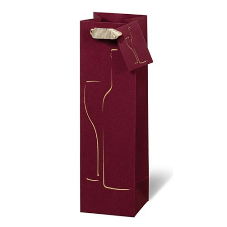 SACHET BSB BOUT. 36X10,5X10CM WEIN&SEKT