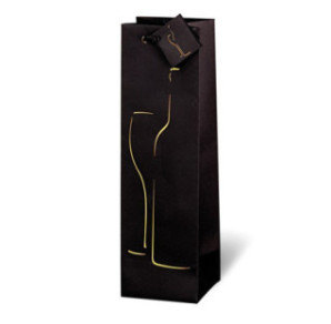 SACHET BSB BOUT. 36X10,5X10CM WEIN&SEKT