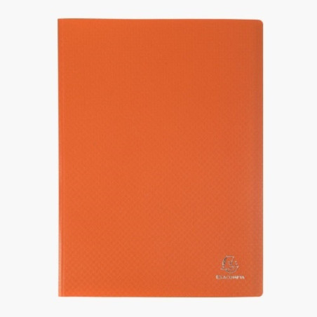ALBUM PRESENT. A4 EXACOMPTA 40 POCH. ORANGE