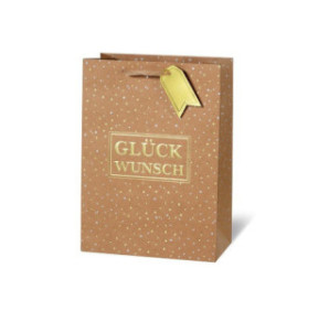 SACHET BSB 36X26X14CM GLUCKWUNSCH