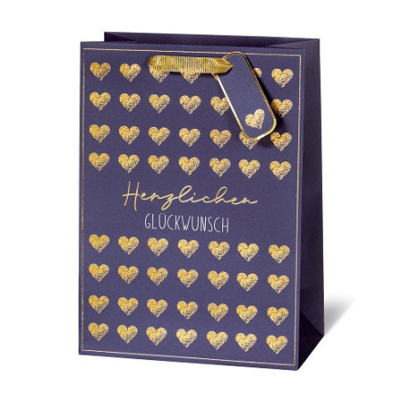SACHET BSB 36X26X14CM ELEGANT HEARTS
