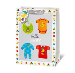 SACHET BSB 36X26X14CM HELLO BABY