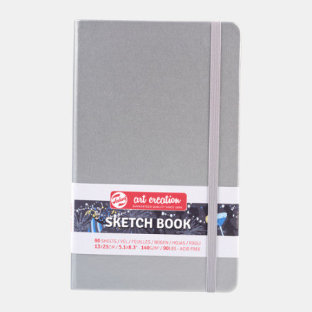 CARNET DE CROQUIS 13X21CM GRIS