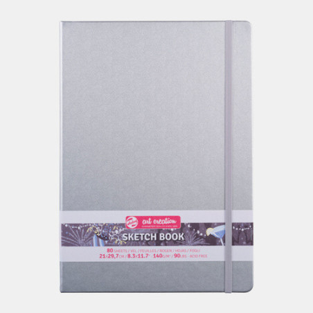 CARNET DE CROQUIS 21X29,7CM GRIS